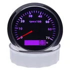 Тахометр для лодки, мотоцикла, автомобиля, 85 мм, 6000, 7000, 8000 об.мин.