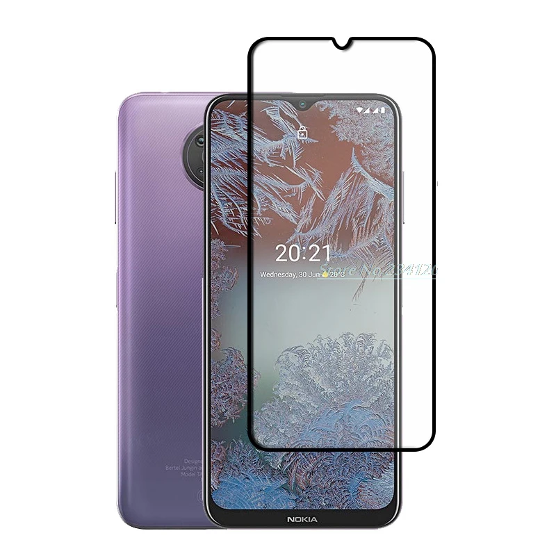

Закаленное стекло с полным клеем для Nokia G10, Защитная пленка для экрана Nokia G10, прозрачная, Nokia G20, G10