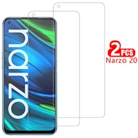 screen protector tempered glass for realme narzo 20 pro 20a case cover on narzo20 narzo20a a protective phone coque realmi reame