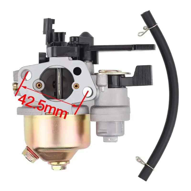 

Carburetor Carb Fit for GX120 GX160 GX168 GX200 5.5HP 6.5HP + Fuel Pipe Gasket EngineGenerator Motor Mower