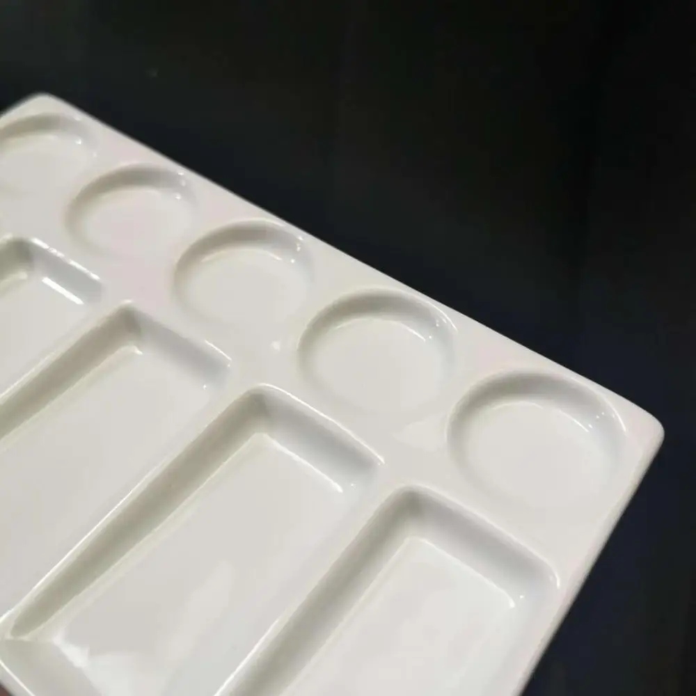 1 шт. стоматологический лабораторный материал 10 слотов керамическая палитра