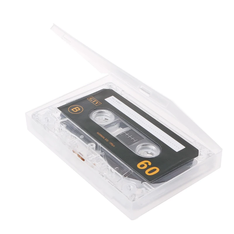 

Standard Cassette Blank Tape Empty 60 Minutes Audio Recording For Speech Music Player