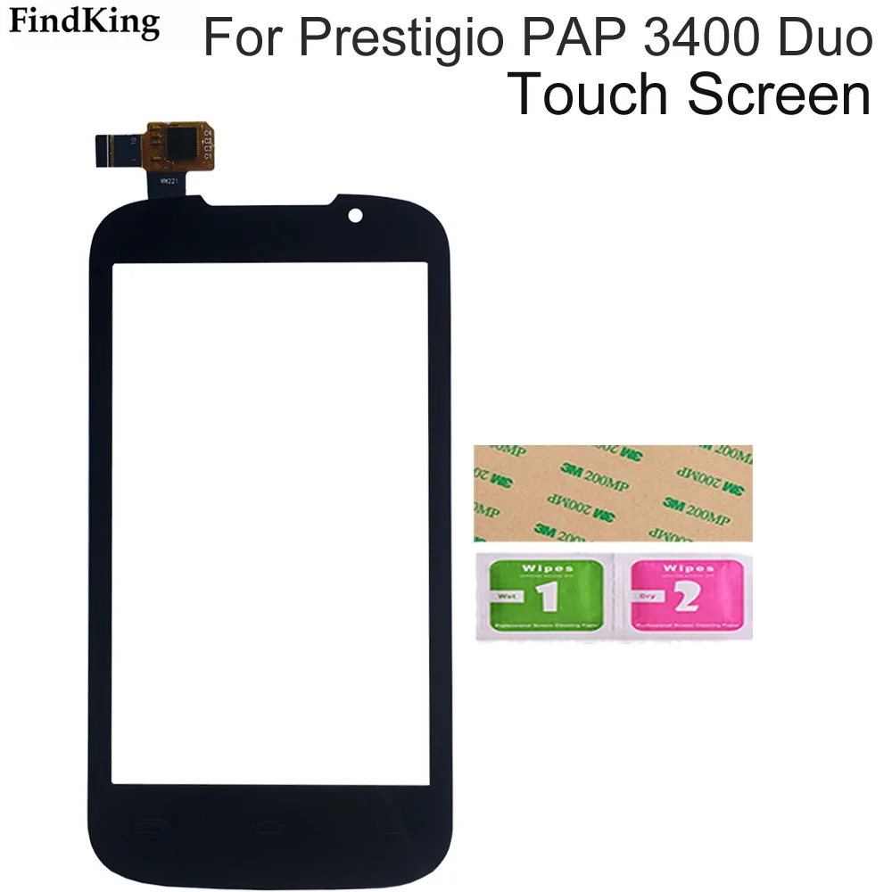 Сенсорный экран для Prestigio MultiPhone PAP 3400 Duo PAP3400 смартфон Передний сенсорный