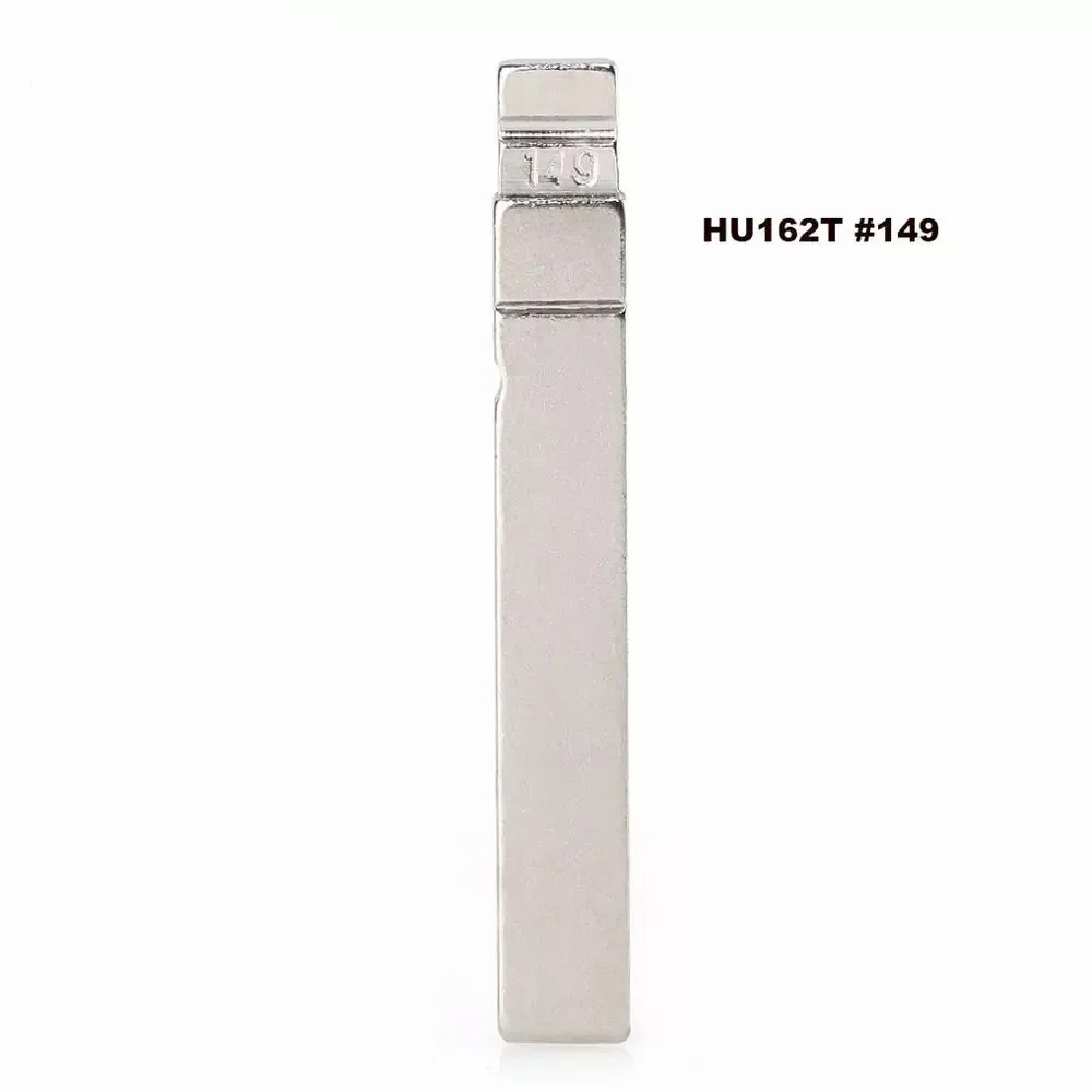 

5pcs 149# HU162T Flip Key Blade VVDI Remote Blade For VW MQB KD Metal VVDI JMD Fob Replacement Uncut blade