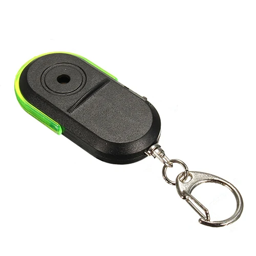 Wireless Anti-Lost Alarm Key Finder Keyring Locator Whistle Sound LED Light Keychain Holder Jewelry raktu pakabukai | Украшения и