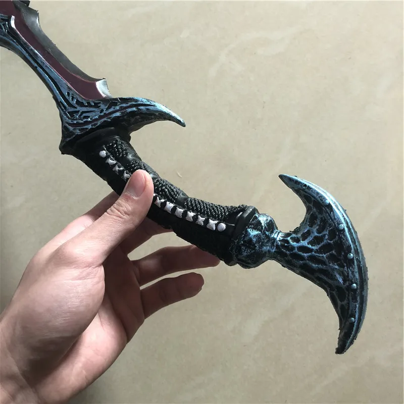 50 см Orc Anti-Mage 1:1 Косплей оружие коса вайса эльфа игра ролевое оружие Хэллоуин безопасность PU Cos подарок
