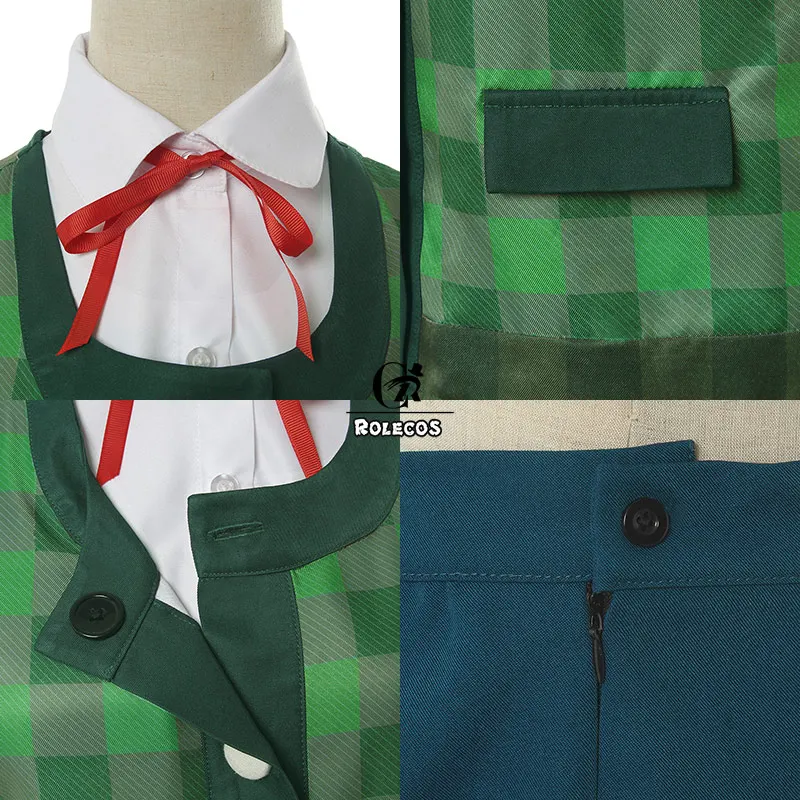 ROLECOS костюм для косплея по пересечению животных летний изабеля женский рубашка