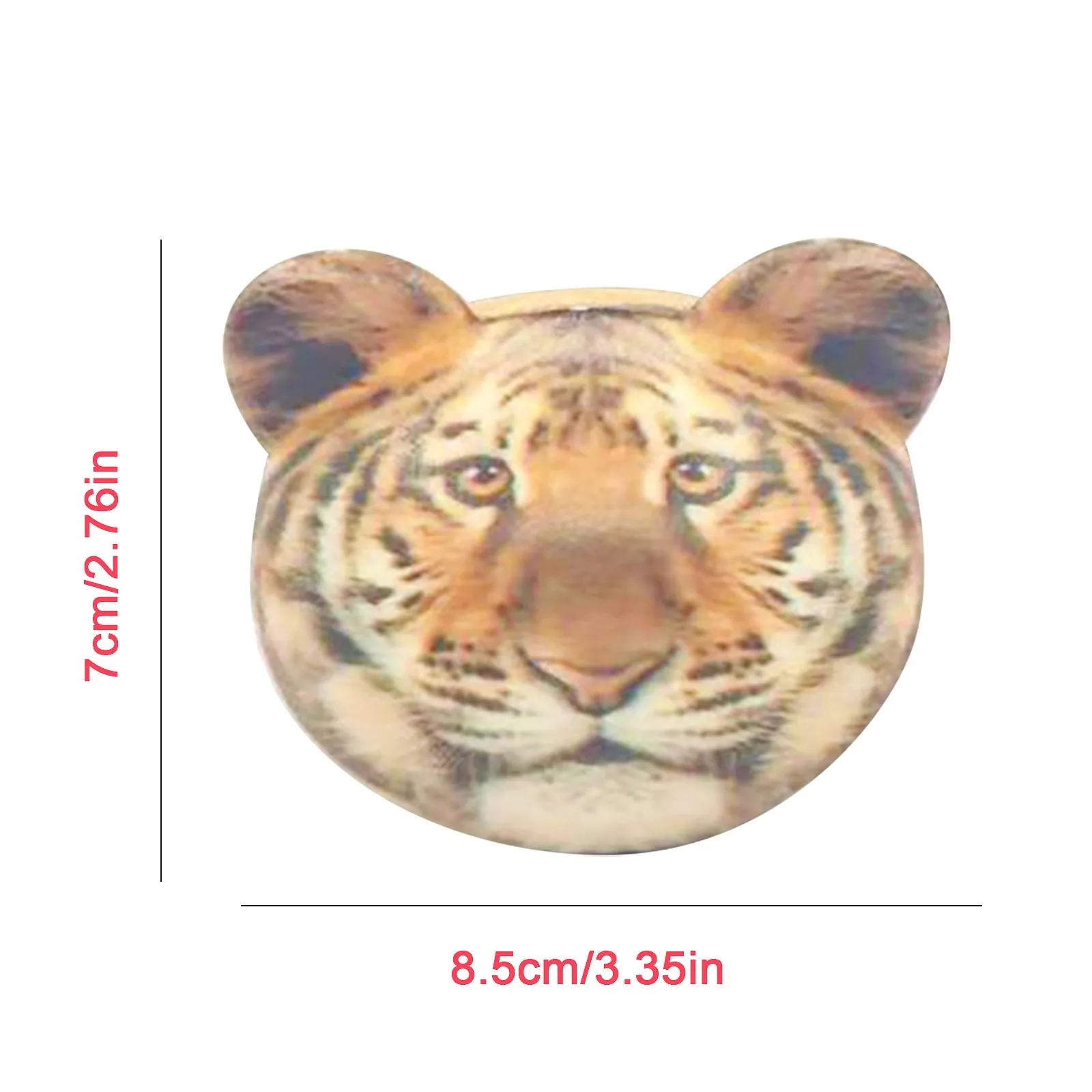 

HIINST Simulation Cute Tiger Decompression Toy Animal Head Slow Rising Stress Reliever Toy Drop Ship 2021 New