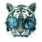 Новинка леопардовые солнцезащитные патчи комбинированные термоклейкие патчи аппликация сделай сам для футболки одежды моющиеся экологически чистые St