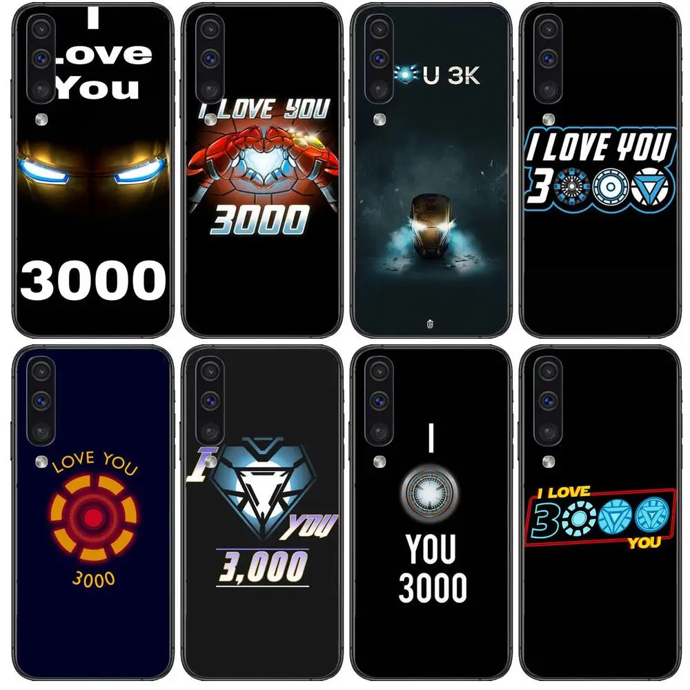 

Marve Love You 3000 Phone cover hull For SamSung Galaxy S 8 9 10 20 21 S30 Plus Edge E S20fe 5G Lite Ultra black soft