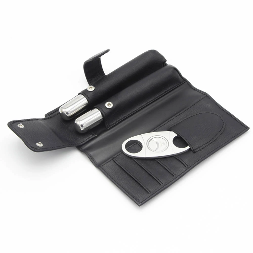 Чехол для сигар COHIBA дорожная коробка Humidor кожаный сигарный хьюмидор аксессуары с