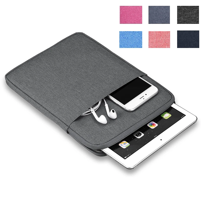 

8.0 Inch Case for Samsung Galaxy Tab A 7 Lite 8.7 T220 2021 Sleeve Pouch Nylon Case for Samsung Tab A 8.0 2019 T290 T295 Fundas