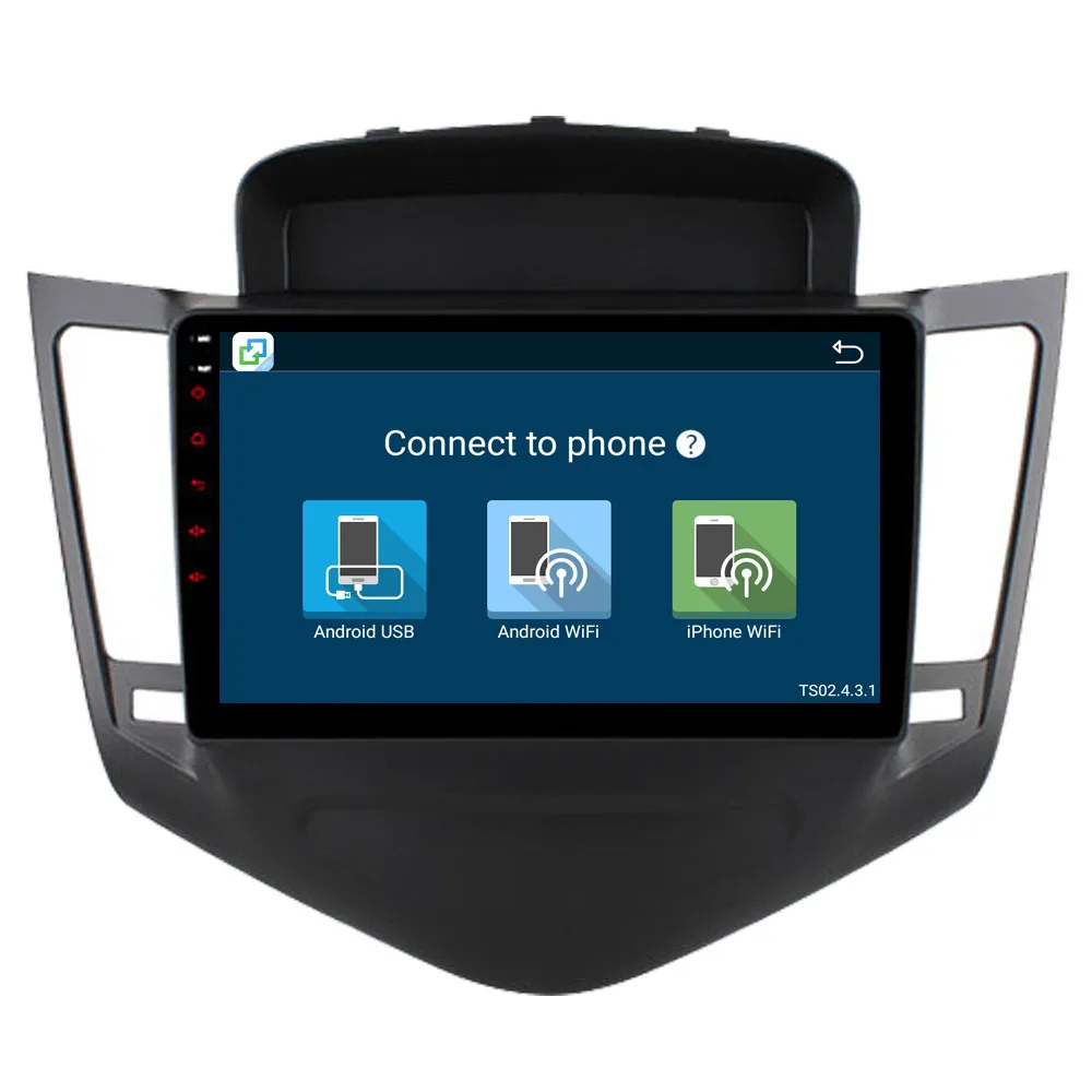 Автомобильный мультимедийный плеер RoverOne для Chevrolet Cruze 2009 2014 Android 10 радиоприемник