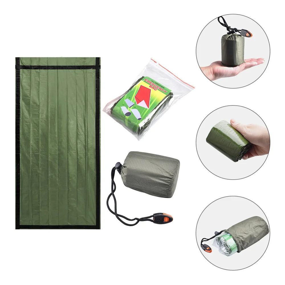 

Emergency Sleeping Bag Aluminium Film Mat Camping Mat Warm-keeping Blanket