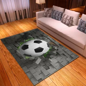 3d football basketball home rugs living room carpet for bedroom boys kids room play mat floor area rug soccer kitchen mat rug free global shipping