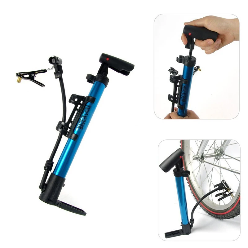 Насос велосипедный из алюминиевого сплава бытовой мини насос для баскетбола и