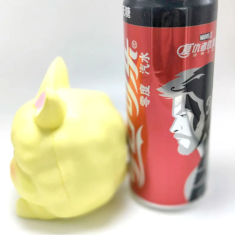 Цветной толстый кролик Моделирование Мягкий медленно поднимающийся мягкий