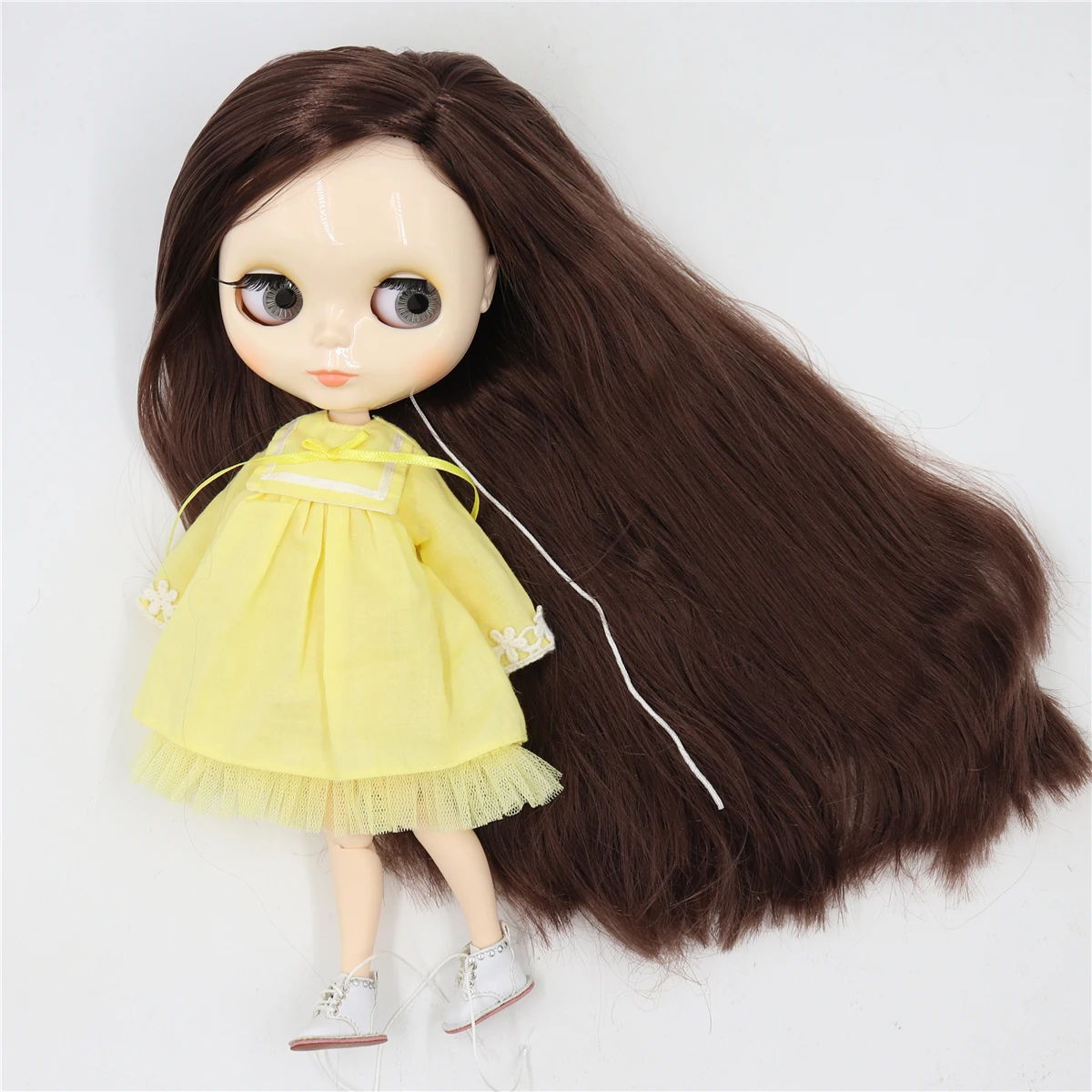 ICY factory шарнирная кукла blyth toy joint body белая кожа блестящее лицо 30 см 1/6 распродажа специальное предложение