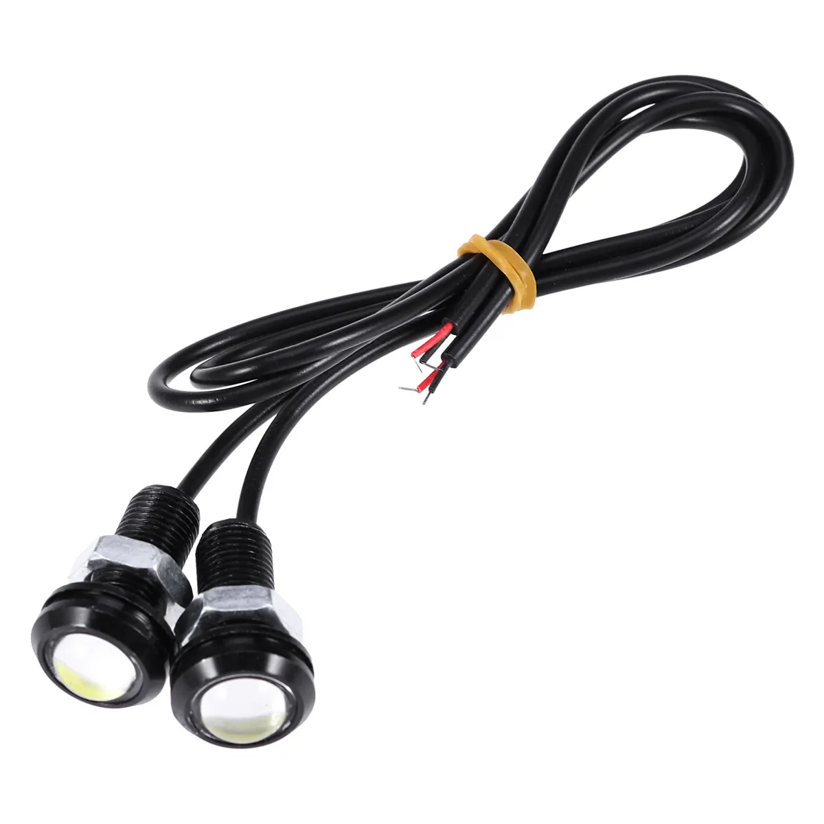 2 шт. ультра яркий светодиодный противотуманный фонарь для автомобиля 18 мм 9 Вт