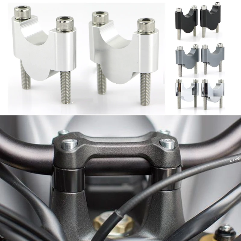 28 мм 1 1/" руль стояк Жира Бар стояки для Honda CB1000R CB650R CB500X CBF125NA CBF300NA VFR1200X 800X CTX700 CTX1300