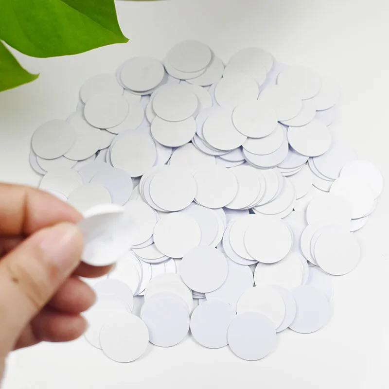 1 шт. 13 56 МГц UID RFID клей Стикеры круглая сумка для монет карт Сменные