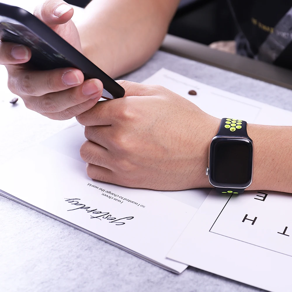 Подходит для защиты экрана apple watch закаленная Стекловолоконная 3d пленка 38 мм 40 42 44