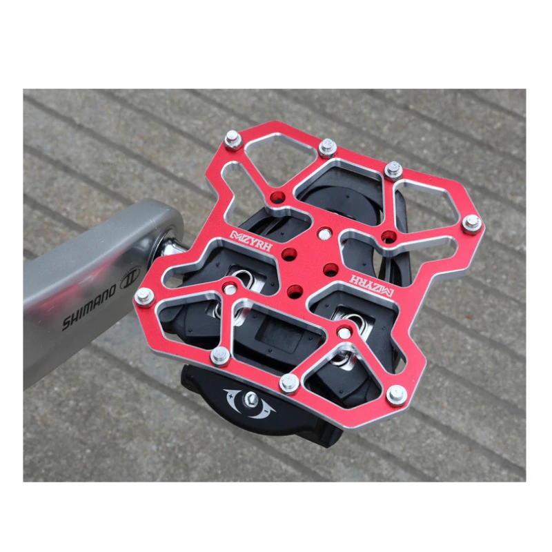 Удобные велосипедные педали Cleat Road клипсы самоблокирующаяся велосипедная педаль