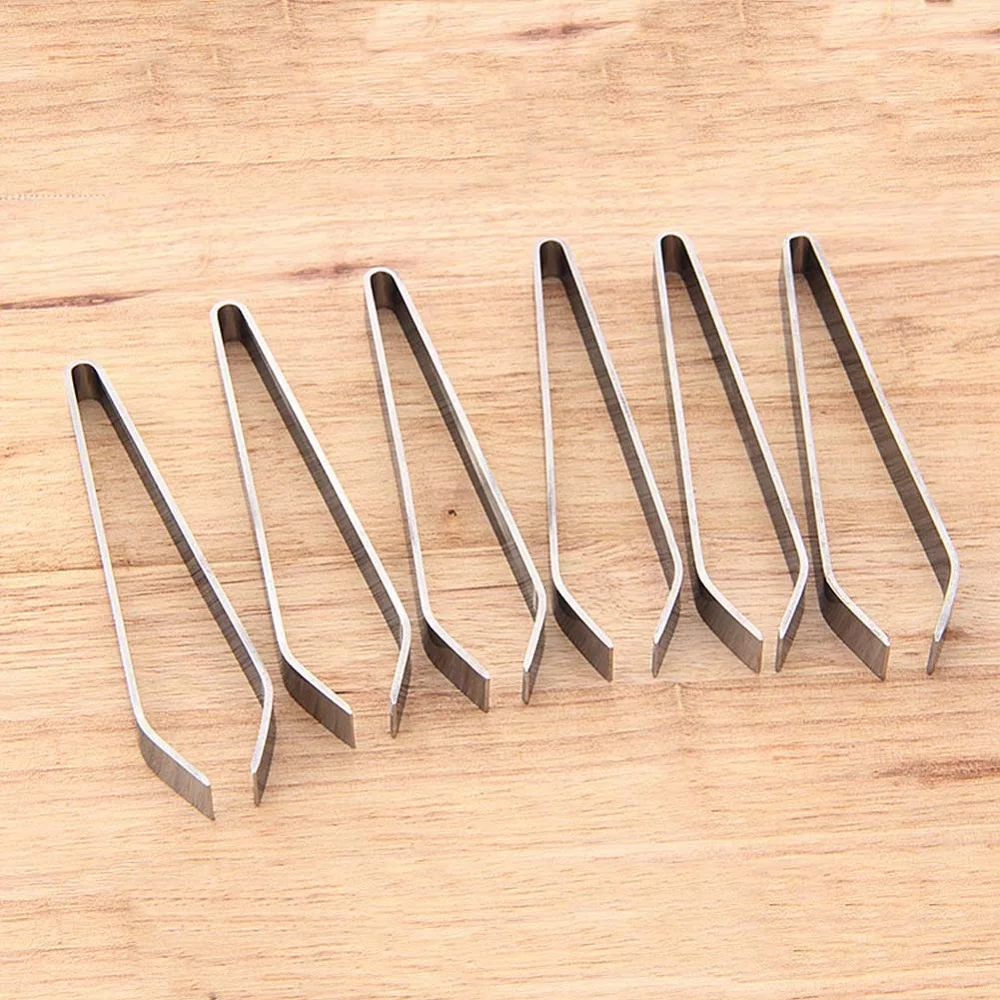 

Stainless Steel Fish Bone Tweezers Remover Pincer Clip Puller Tongs Pick-Up Chicken Kitchen Gadgets Utensils Seafood Tool Clamp