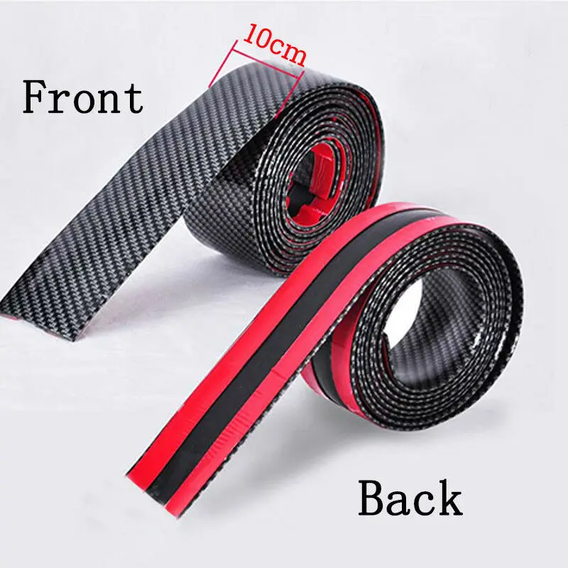 2 м углеродного волокна автомобиля литье полосы отделка протектор 2Mx 3/5/7/10 см