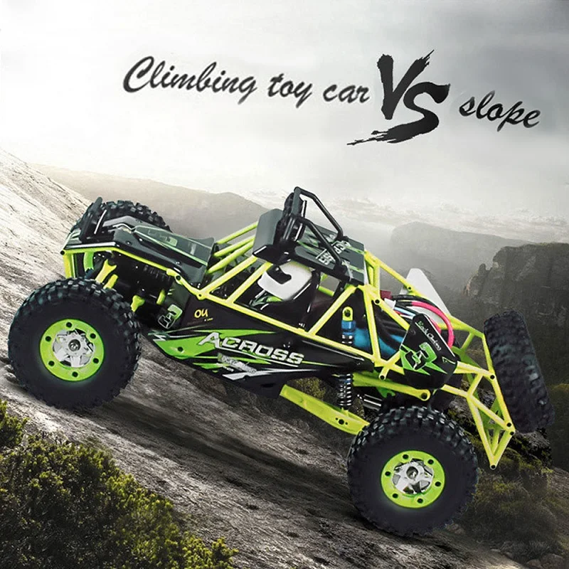 

WLtoys 12428 RC Car 4WD 1/12 2.4G 50km/h High Speed Monster Truck Remote Control Car RC Buggy Off-Road Updated Version VS A979-B