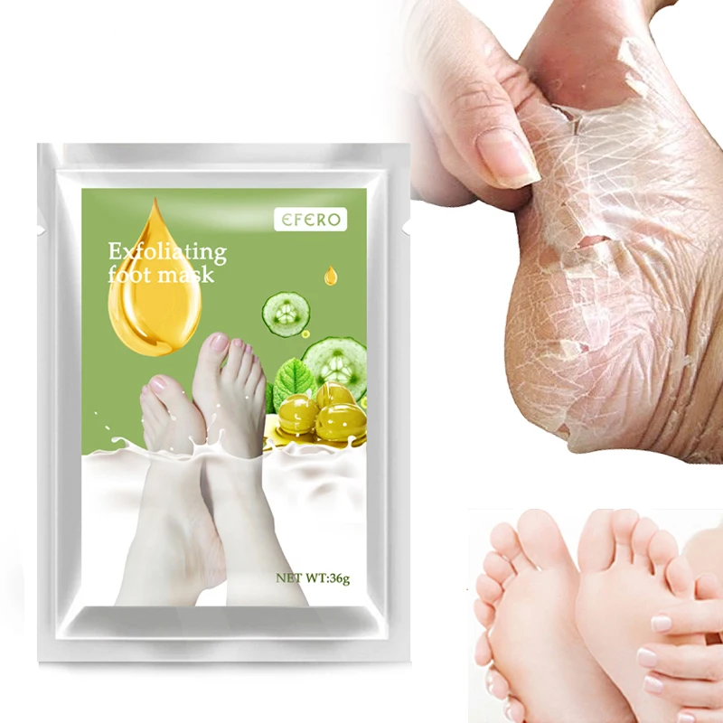 

Natural Plant Ingredient Peeling Foot Mask Anti Crack Dry Foot Care Cream Moisturizing Replenishment Foot Mask