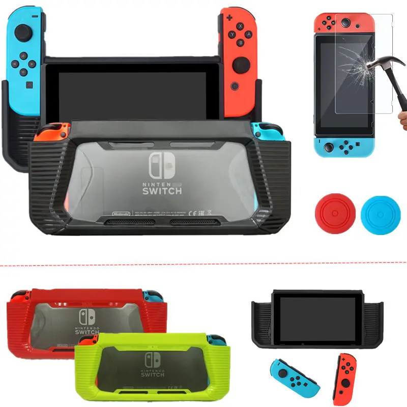 Защитный чехол с защитой от царапин для Ni ntendo Switch мягкий из ТПУ амортизирующий