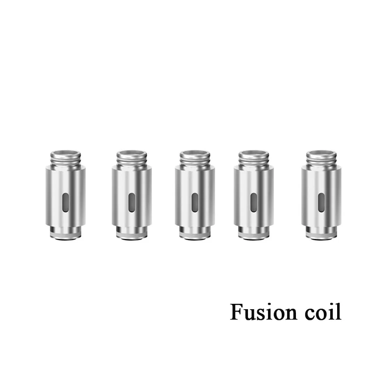 Вейп-комплект электронной сигареты 50W Fusion sp/FUSION 1500mAh испаритель батарейный мод для электронных сигарет комплект 2 мл мод батарея пара 0.25ohm комплект головки катушки - Цвет: 5pcs COILS