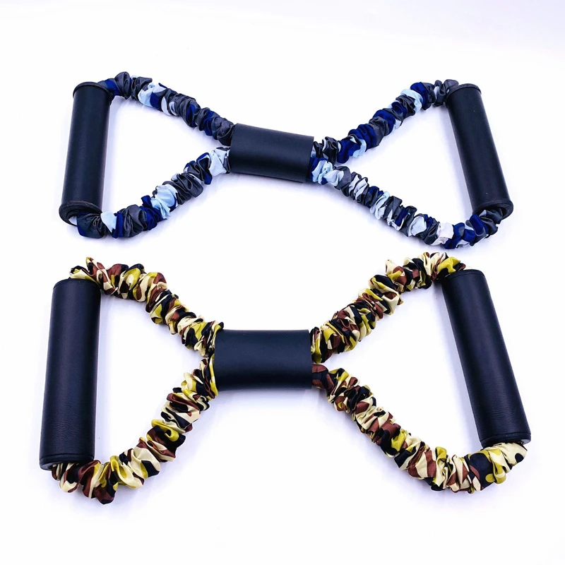 Эспандер Камуфляжный эластичный для занятий йогой и фитнесом 8 слов|Эспандеры| |