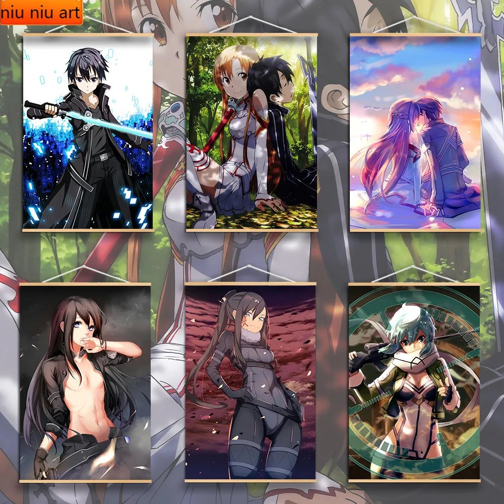 

Diamond Painting Sword Art Online Animation Diamond Mosaic Cross Stitch Kits Full Diamond Embroidery Room Decoration