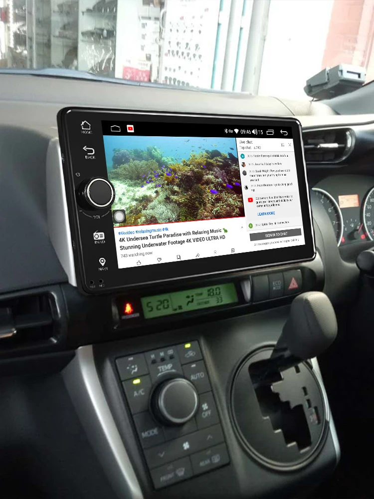 JOYING Android 10 0 7 дюймов 1 Din головное устройство автомобильное радио универсальное