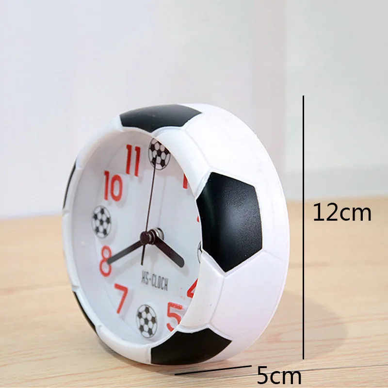 Модный креативный футбольный будильник баскетбольный настольные часы в форме