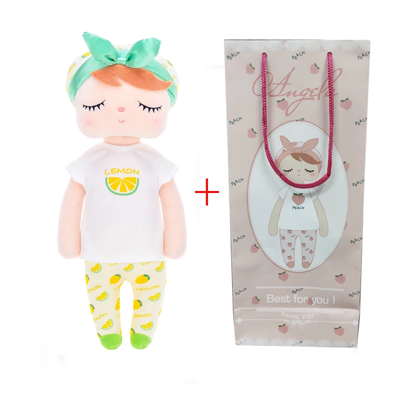 Metoo фрукты Ангела Кролик Кукла Мягкие игрушки плюшевый Арбуз Свежий милый кролик