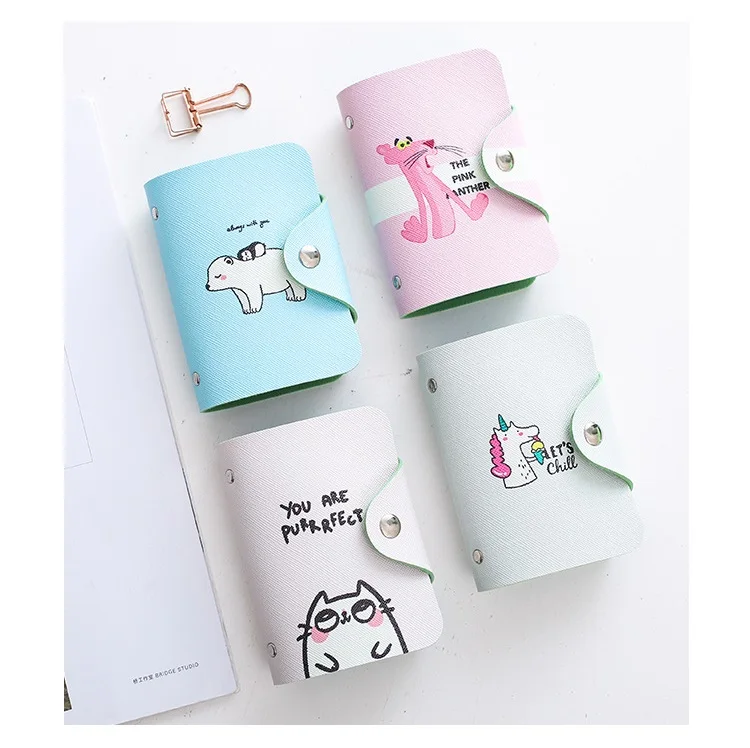 

2019 Fashion PU Function 20 Bits Card Case Business Card Holder Men Women Credit Passport Card Bag ID Passport Card