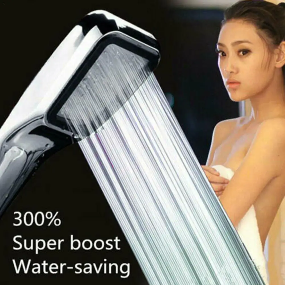

300 Holes High Quality Pressure Rainfall Shower Head High Pressure Water Head Filter Saving Shower Saving Spray Nozzle Wate R2C6