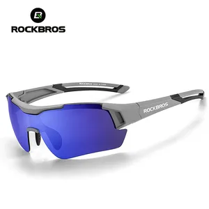 Очки ROCKBROS Мужские поляризационные, спортивные солнцезащитные, для горных велосипедов, 29g 5 линз - изображение