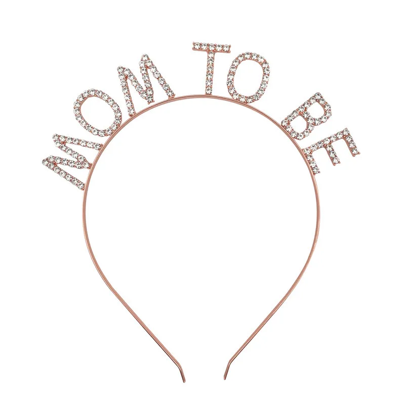 Chicinlife 1 шт. повязка на голову с надписью Mom To Be Crown для маленьких мальчиков и
