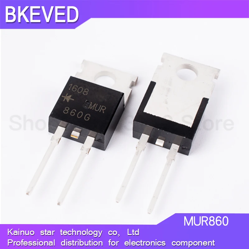 

10 шт MUR860 TO220 MUR860G TO-220 U860