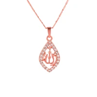 wangaiyao fashion womens pendant necklace heart shaped diamond necklace color preserving jewelry