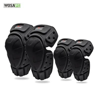 wosawe cycling elbow protector knee pads eva protective gear for motorbike skiing skating skateboard ridng racing safety guards