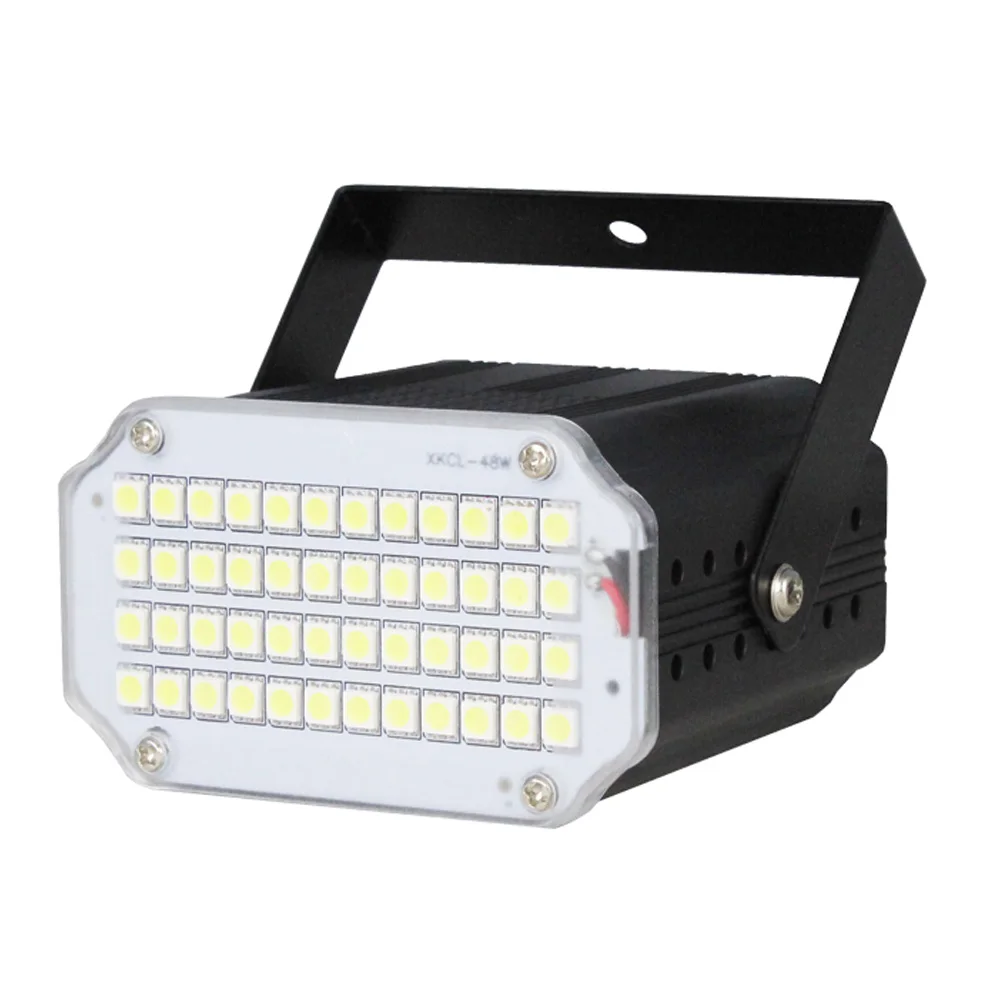 

Светодиодный лазерный сценисветильник прожектор со звуковым управлением, активное сценическое освещение KTV, атмосферсветильник с дистанц...