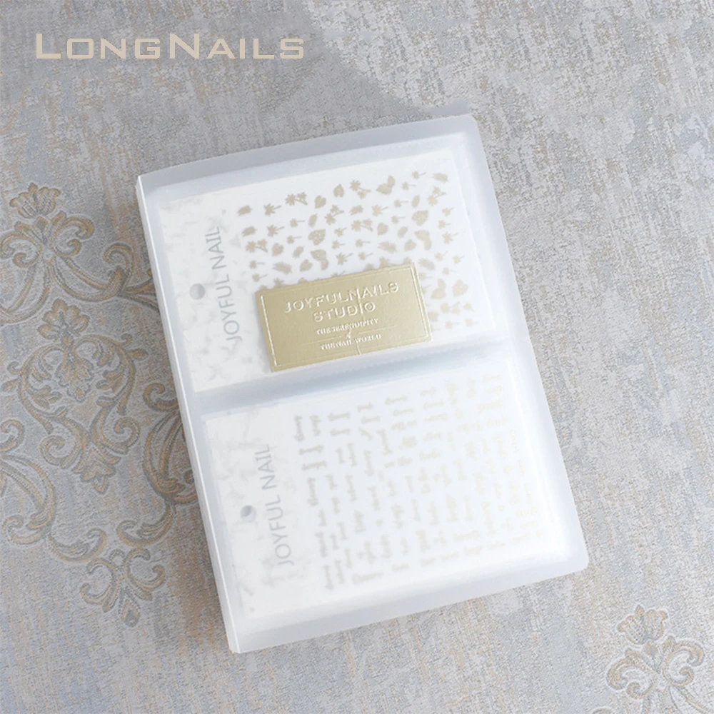 Альбом для маникюра TD95 с 80 слотами альбом матовых наклеек в японском стиле 20