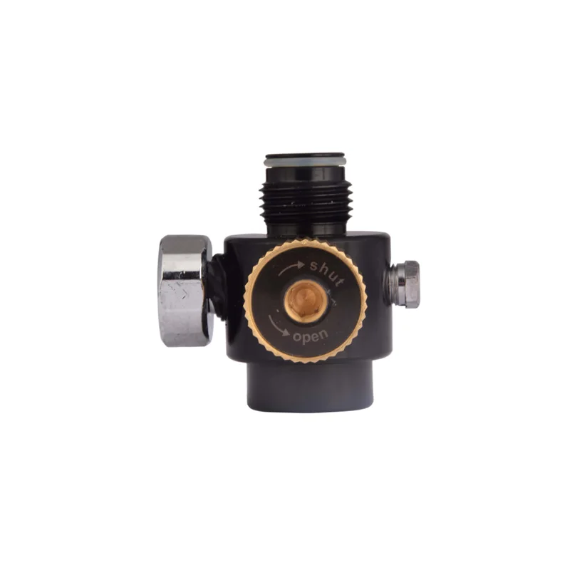 PCP Пейнтбольный бак Регулируемый регулятор Выходное давление 0-3000psi G1/2-14 резьба |