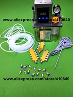 automatic 1 5 l electromagnetic lubricant pump for cnc router and lathe guide oil pump cnc machine oil pot