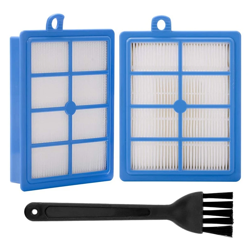 

Vacuum Cleaner Filter, Replacement 2 Pcs Hepa Filter For Philip FC9088 / 9083/9087 / FC8760 Vacuums + Cleaning Brush